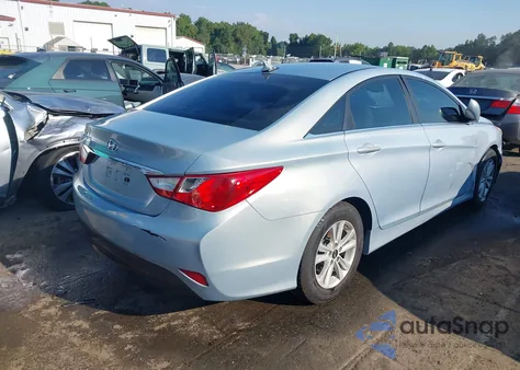 2014 Hyundai Sonata Gls from USA, damaged, VIN 5NPEB4AC9EH929162